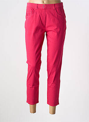 Pantalon 7/8 roșu EAST DRIVE femeie