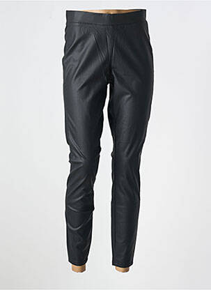 Pantalon slim talie elastică negru CISO femeie