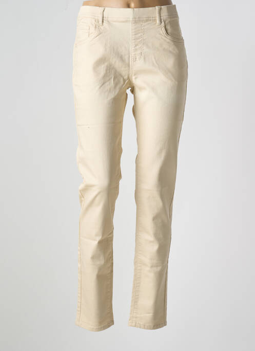 Pantalon slim bej S.QUISE femeie
