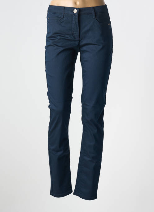 Pantalon slim albastru BRANDTEX femeie
