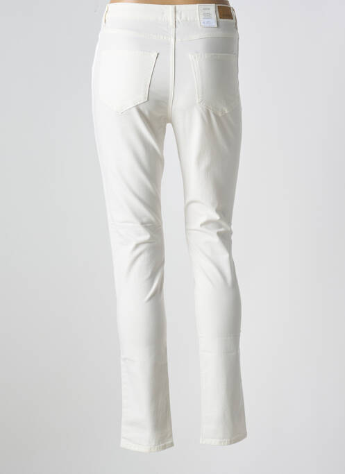 Pantalon slim alb KANOPE femeie