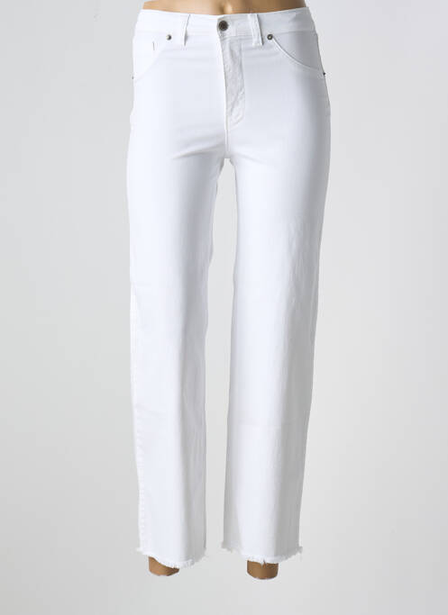 Pantalon slim alb WALTRON femeie