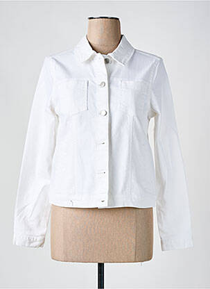 Jachete casual buzunare alb SIGNATURE femeie