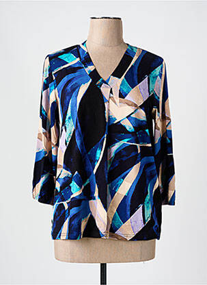 Tricou albastru SIGNATURE femeie