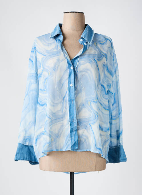 Cămașă albastru CARLA GIANNINI femeie