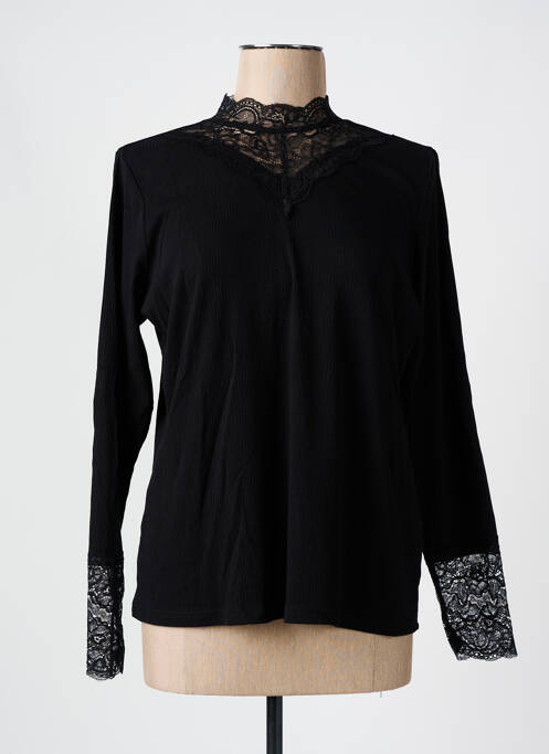 Top negru SIGNATURE femeie