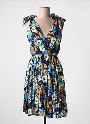 Rochie midi albastru HIPPOCAMPE femeie