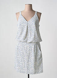 Rochie midi imprimeu floral fără mâneci alb IT HIPPIE femme
