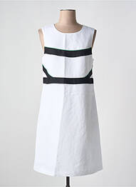 Rochie midi fără mâneci fără mâneci alb JULIE GUERLANDE femme