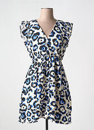 Rochie scurtă albastru MAELLE femeie