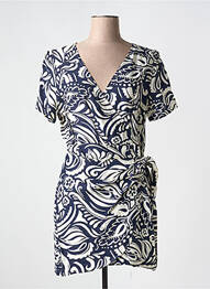 Rochie scurtă mâneci scurte mâneci scurte albastru IT HIPPIE femme