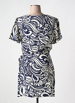 Rochie scurtă mâneci scurte mâneci scurte albastru IT HIPPIE femeie