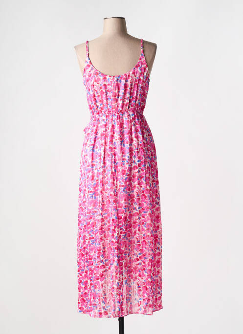 Rochie lungă roz MAELLE femeie