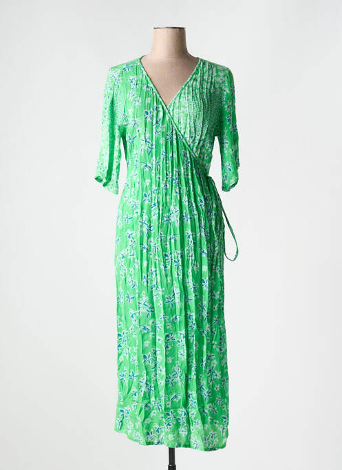 Rochie midi verde AGATHE & LOUISE femeie