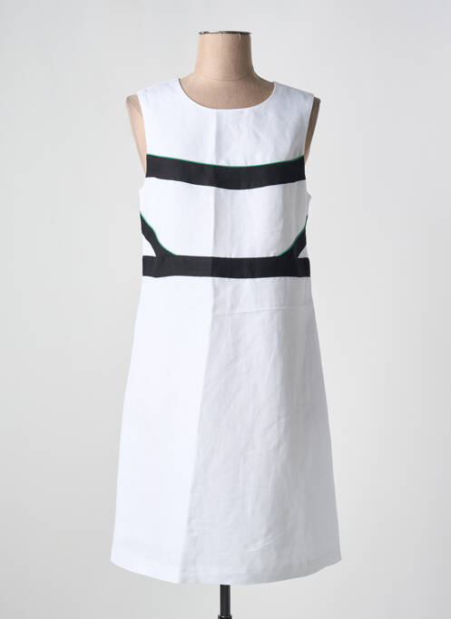 Rochie midi alb JULIE GUERLANDE femeie