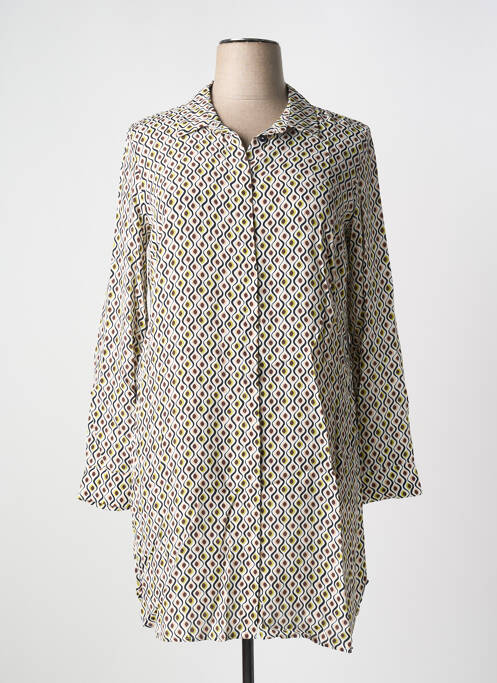 Tunică mâneci lungi alb SURKANA femeie