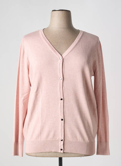 Vestă cu mâneci lungi roz BRANDTEX femeie