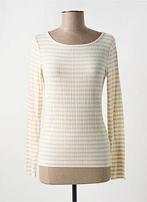 Tricou bej ICHI femeie