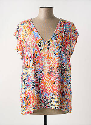 Bluză portocaliu ICHI femeie