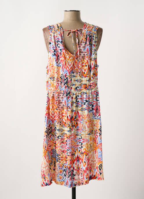 Rochie midi portocaliu ICHI femeie