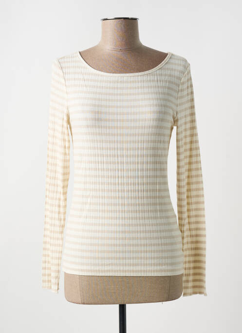 Tricou bej ICHI femeie