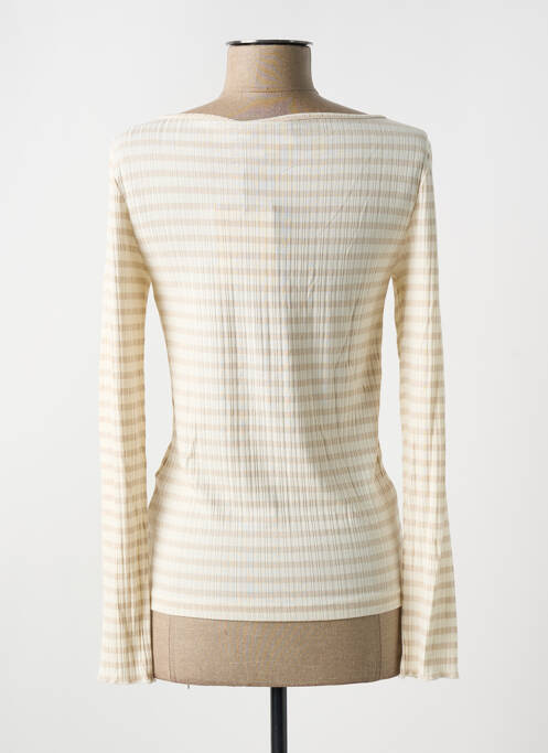 Tricou bej ICHI femeie