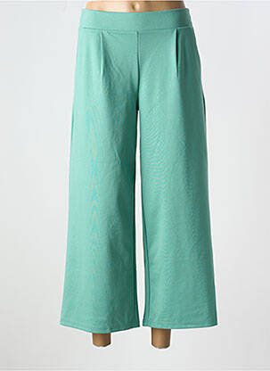 Pantalon 7/8 elasticitate mărime normală verde ICHI femeie