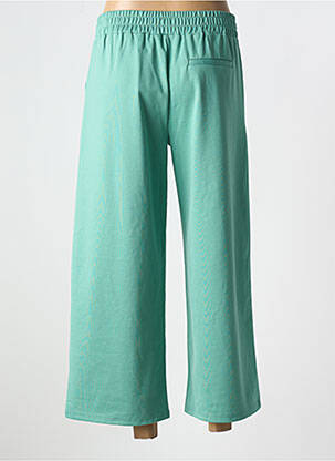 Pantalon 7/8 elasticitate mărime normală verde ICHI femeie