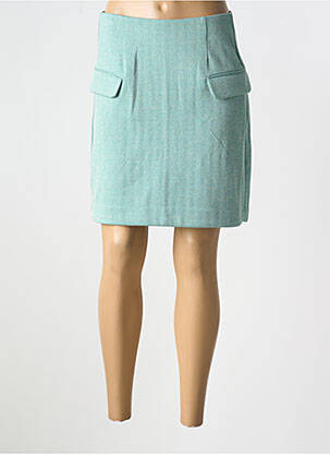 Fustă scurtă verde ICHI femeie