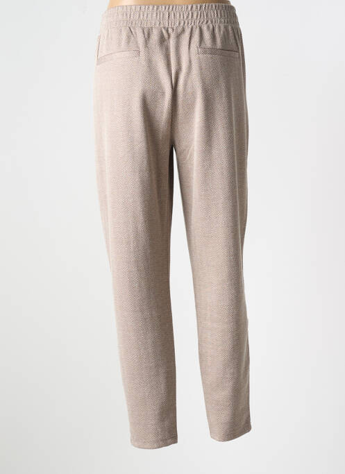 Pantalon 7/8 maro ICHI femeie