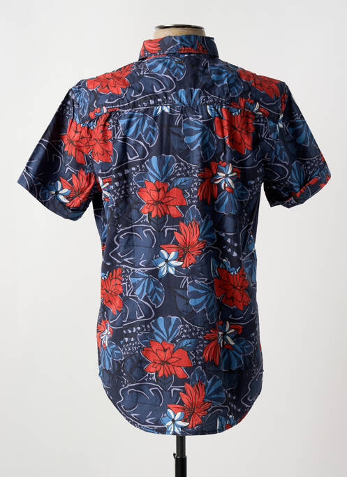 Cămașă cu mâneci scurte albastru PETROL INDUSTRIES bărbat