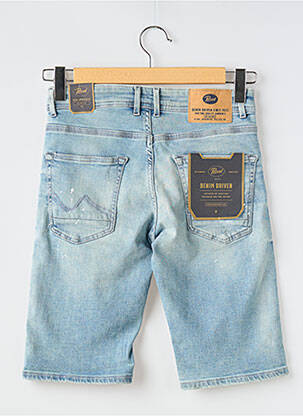 Bermudă țesătură denim albastru PETROL INDUSTRIES bărbat