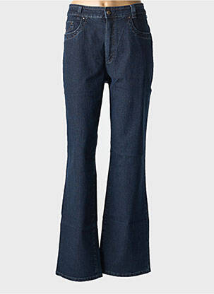 Blugi cu croială dreaptă albastru ANNA MONTANA femeie