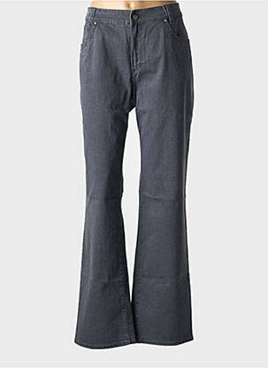 Blugi cu croială dreaptă gri închis ANNA MONTANA femeie