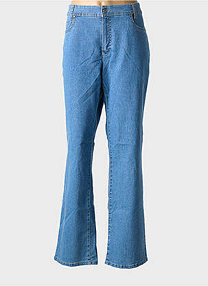 Blugi cu croială dreaptă albastru ANNA MONTANA femeie