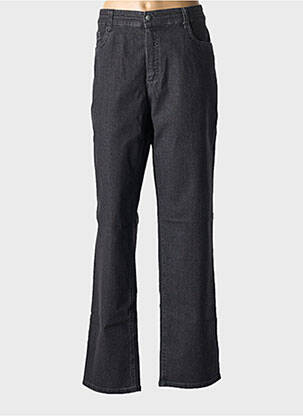 Blugi cu croială dreaptă negru ANNA MONTANA femeie