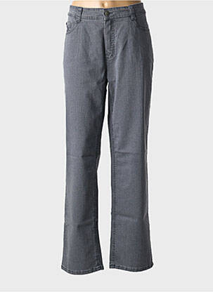 Blugi cu croială dreaptă gri ANNA MONTANA femeie
