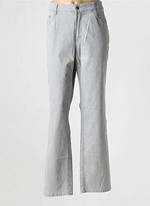 Blugi cu croială dreaptă gri ANNA MONTANA femeie