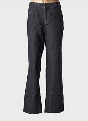 Blugi cu croială dreaptă negru ANNA MONTANA femeie