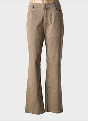 Blugi cu croială dreaptă maro ANNA MONTANA femeie