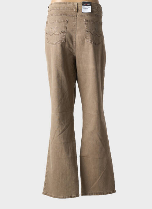 Blugi cu croială dreaptă maro ANNA MONTANA femeie