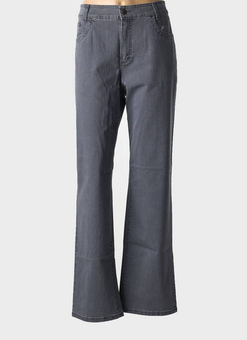 Blugi cu croială dreaptă gri ANNA MONTANA femeie