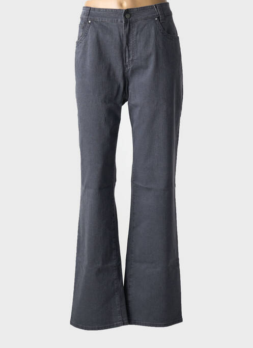 Blugi cu croială dreaptă gri închis ANNA MONTANA femeie