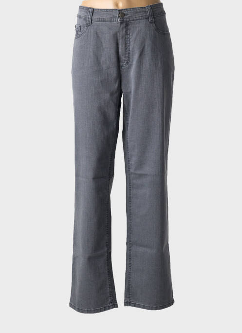 Blugi cu croială dreaptă gri ANNA MONTANA femeie