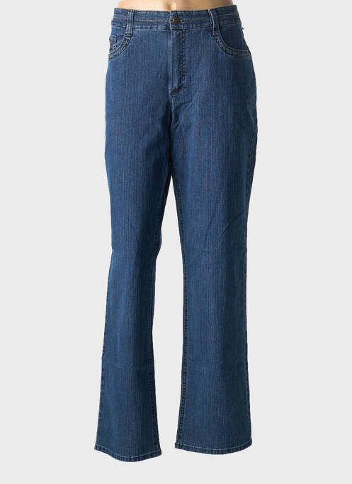 Blugi cu croială dreaptă albastru ANNA MONTANA femeie