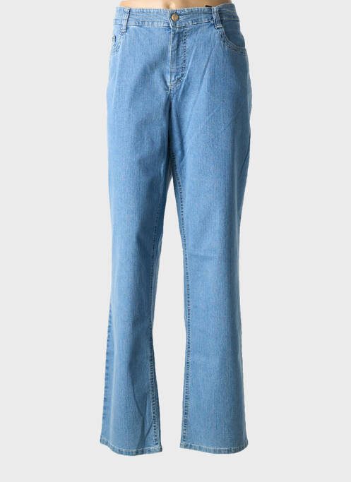 Blugi cu croială dreaptă albastru deschis ANNA MONTANA femeie