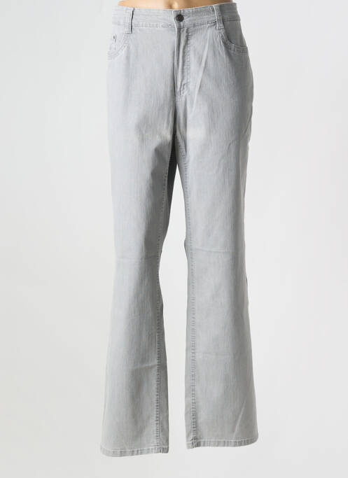 Blugi cu croială dreaptă gri ANNA MONTANA femeie