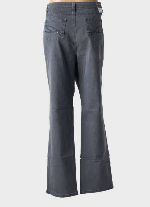 Blugi cu croială dreaptă gri închis ANNA MONTANA femeie