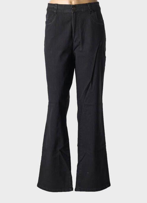 Blugi cu croială dreaptă negru ANNA MONTANA femeie