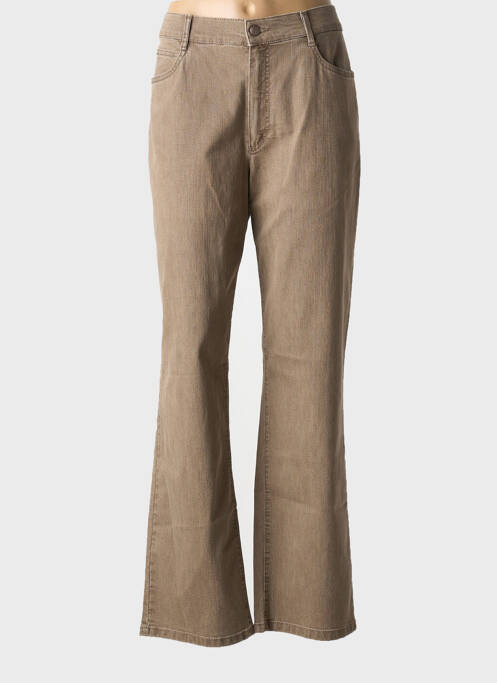 Blugi cu croială dreaptă maro ANNA MONTANA femeie